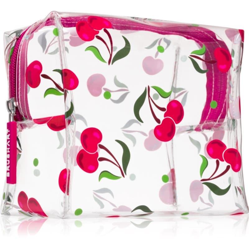 Accessories Transparent cosmetic bag przezroczysta kosmetyczka Sweet Cherry 15cm