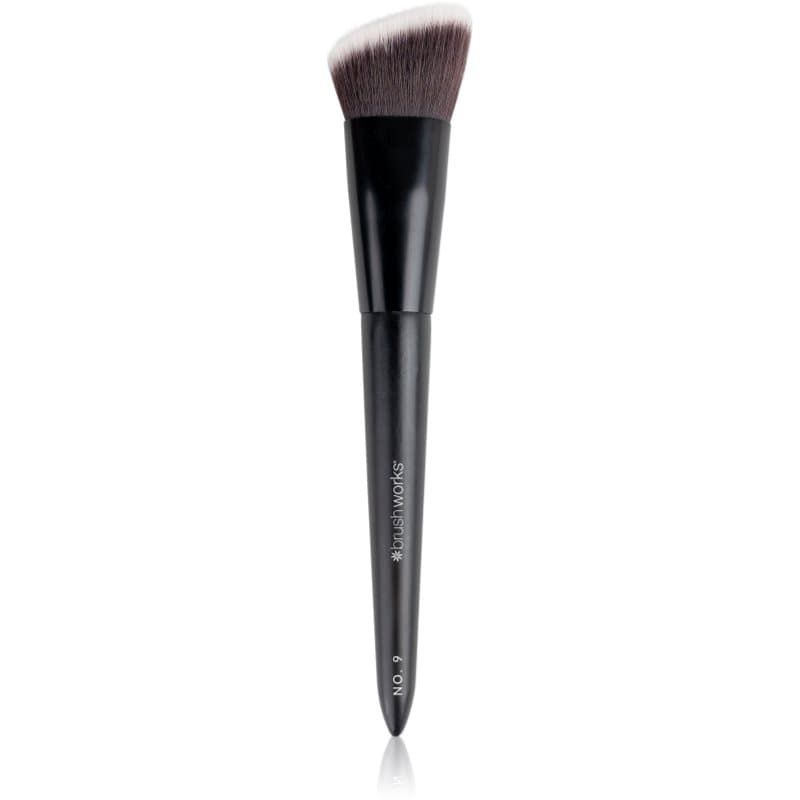 Angled Flat Top Foundation Buffing Brush płaski pędzel do makijażu typ NO. 9