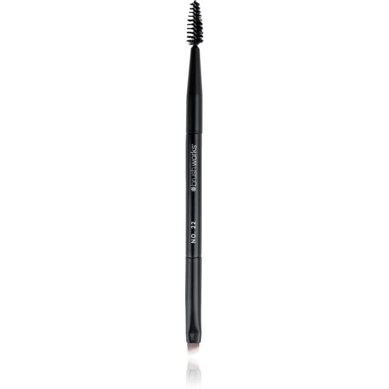 Double Ended Brow Brush And Spoolie dwustronny pędzelek do brwi NO. 22