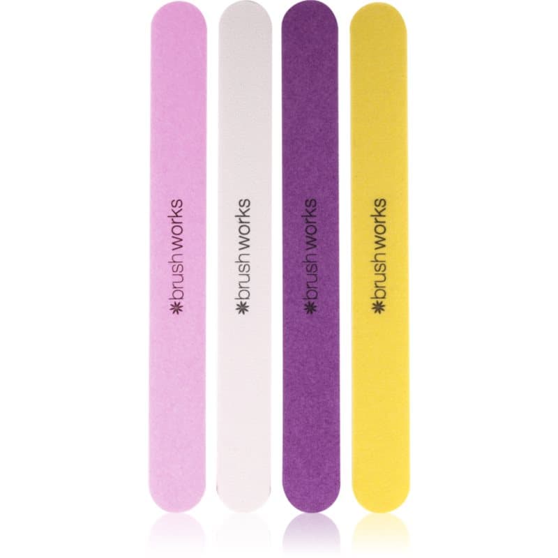 Nail Files Coloured zestaw pilników do paznokci