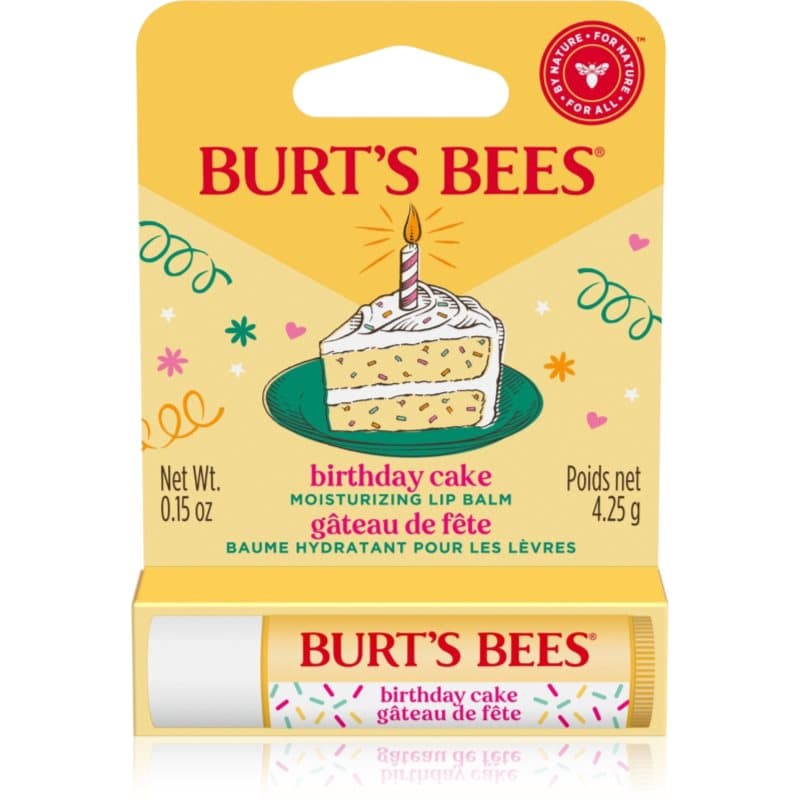 Birthday Cake balsam do ust z woskiem pszczelim smak Vanilla Cake