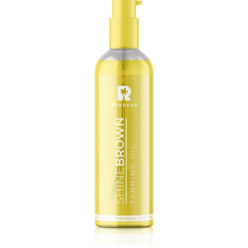 Shine Brown Tanning Oil produkt przyspieszający i przedłużający opalanie