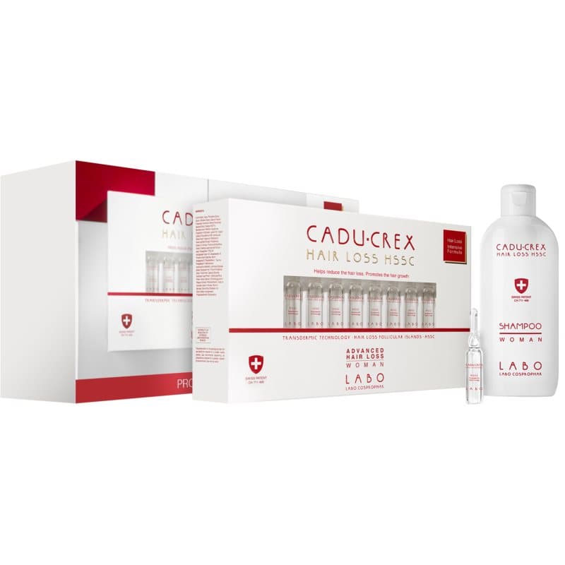 Hair Loss HSSC Serious Hair Loss kuracja do włosów dla kobiet przeciw poważnemu wypadaniu włosów wygodne opakowanie