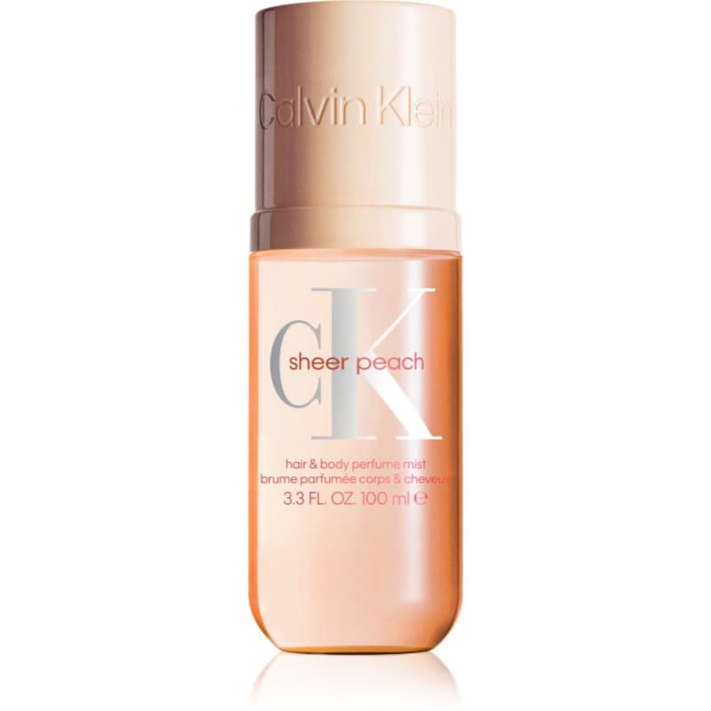 CK Sheer Peach perfumowany spray do ciała i włosów unisex