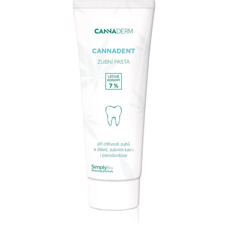 Cannadent Alkaline toothpaste ziołowa pasta do zębów z olejkiem konopnym