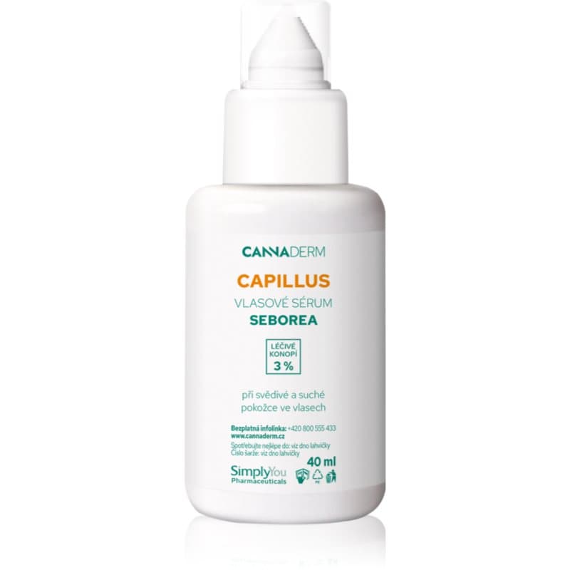 Capillus Seborea Hair Serum aktywne serum Do suchej i swędzącej skóry głowy