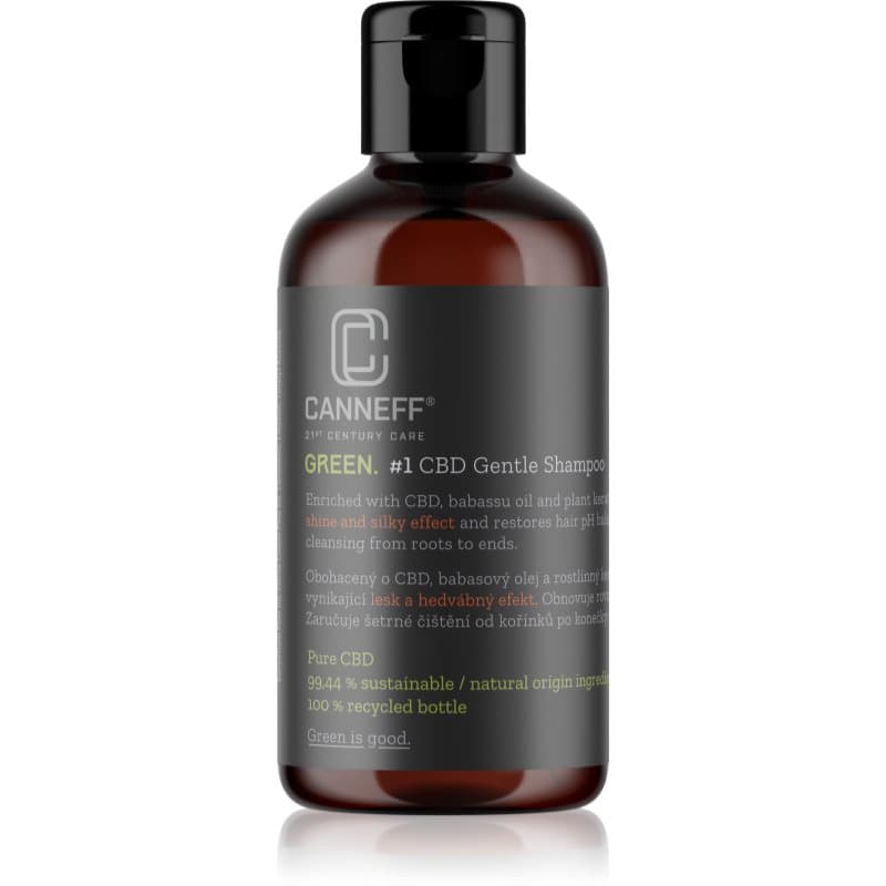 Green CBD Gentle Shampoo szampon regenerujący do nabłyszczania i zmiękczania włosów
