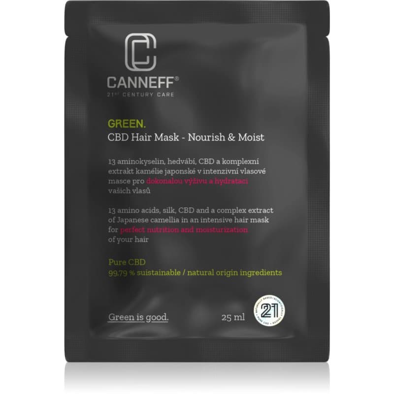 Green CBD Hair Mask regenerująco-nawilżająca maseczka do włosów