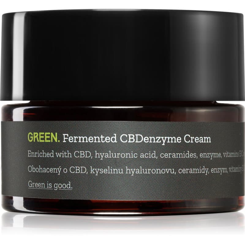 Green Fermented CBDenzyme Cream krem intensywnie odmładzający z CBD