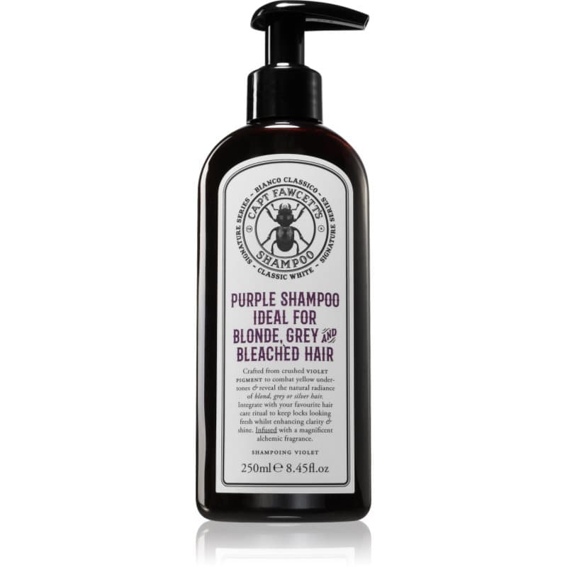 Shampoo Purple fioletowy szampon tonujący do włosów siwych