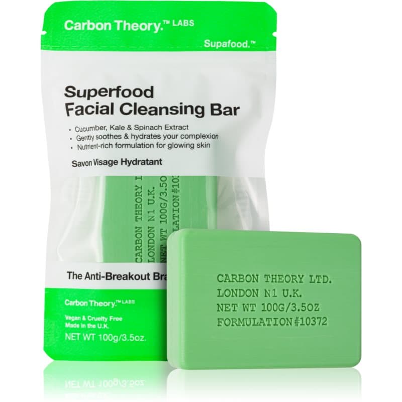 Facial Cleansing Bar Superfood mydło oczyszczające do twarzy Green