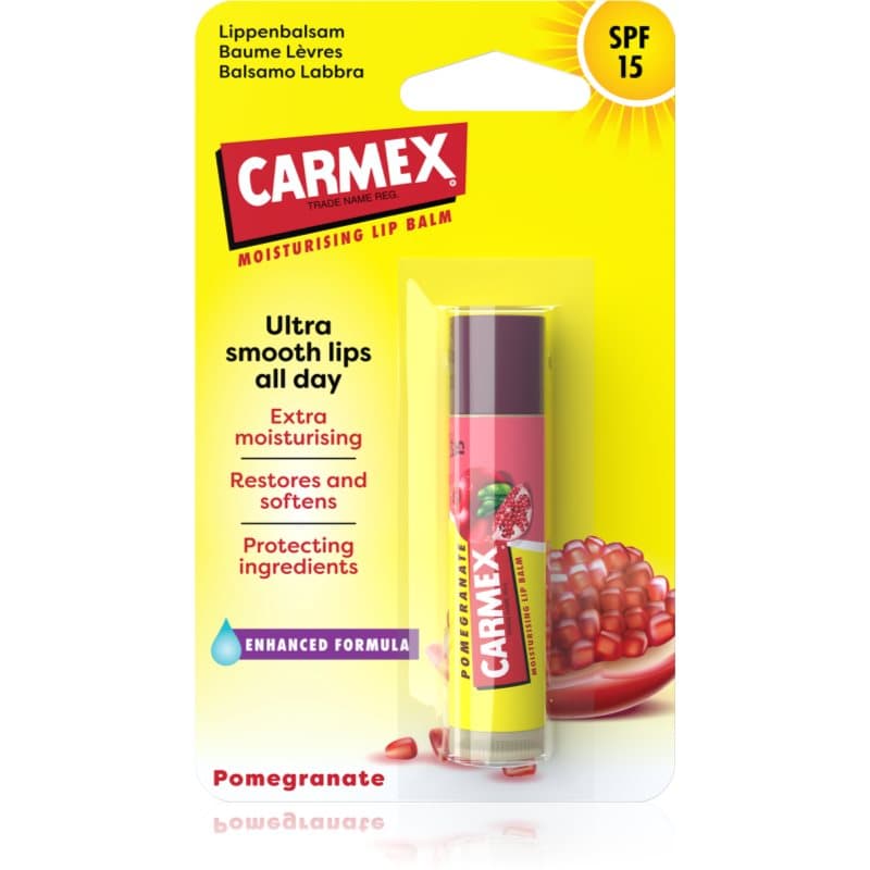 Pomegranate balsam nawilżający do ust w sztyfcie SPF 15