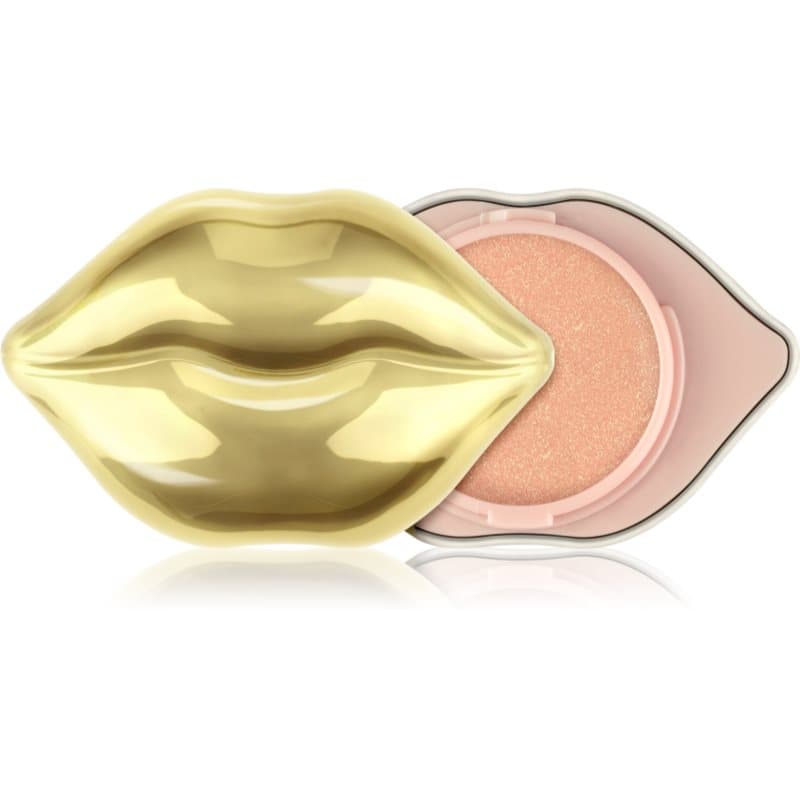 KISS & GLOW nawilżający balsam do ust z brokatem odcień C01 Lust For Love
