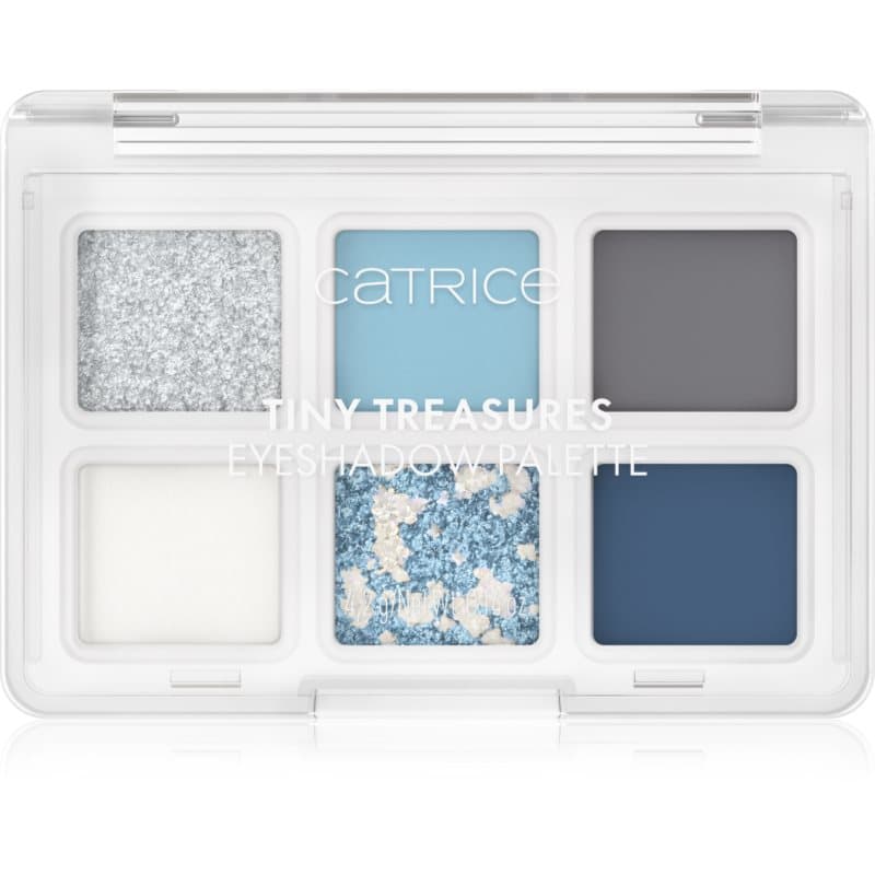 Tiny Treasures paleta cieni do powiek odcień 040 Icy Whisper