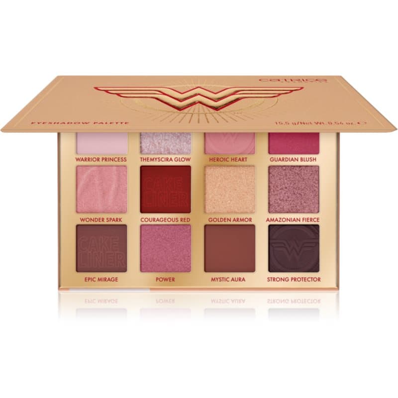 Wonder Woman paleta cieni do powiek odcień 020 Amazonian Warrior