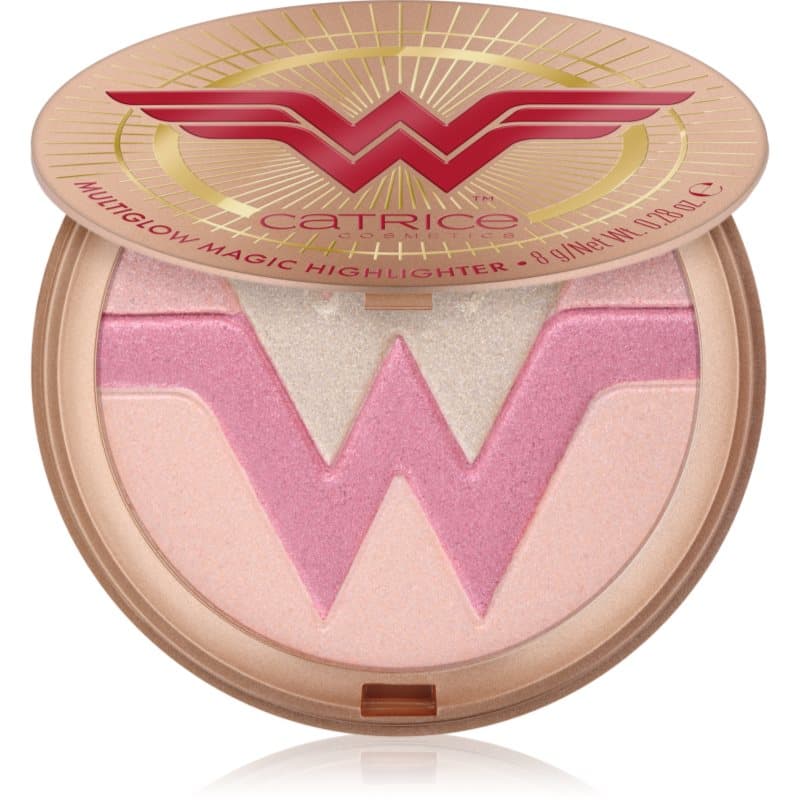 Wonder Woman kompaktowy rozświetlacz pudrowy