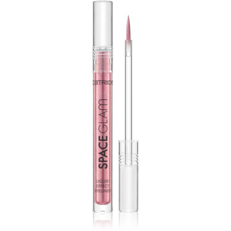 Space Glam eyeliner w płynie z brokatem odcień 040 Pink Stardust