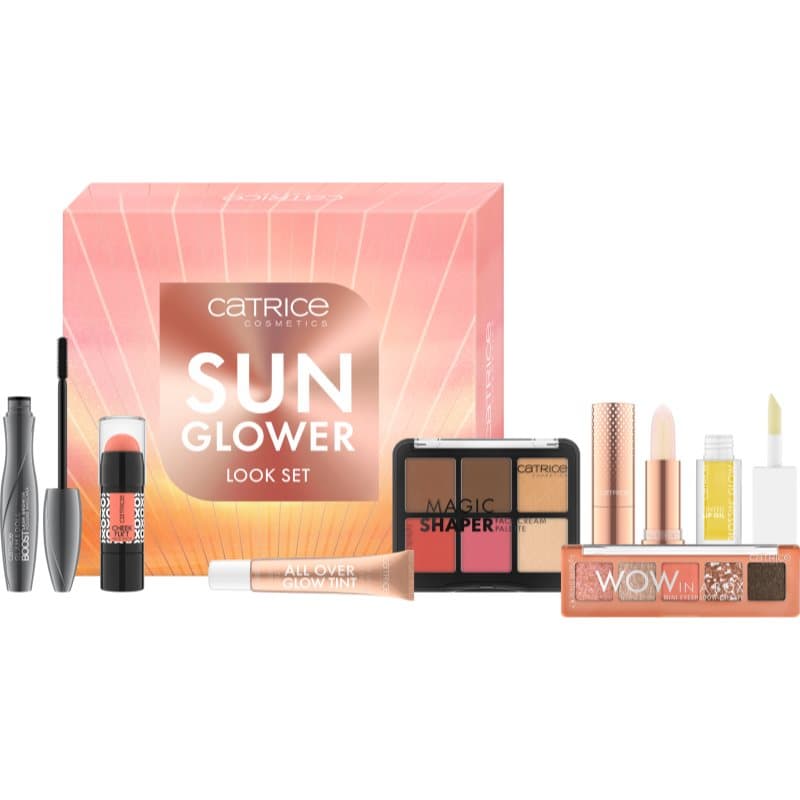 Sunglower Look Set zestaw do makijażu nadający skórze promienny wygląd