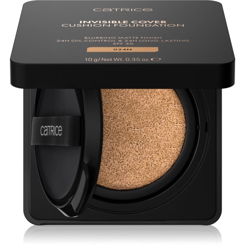 Invisible Cover Cushion Foundation matujący makijaż w gąbeczce SPF 30 odcień C024N
