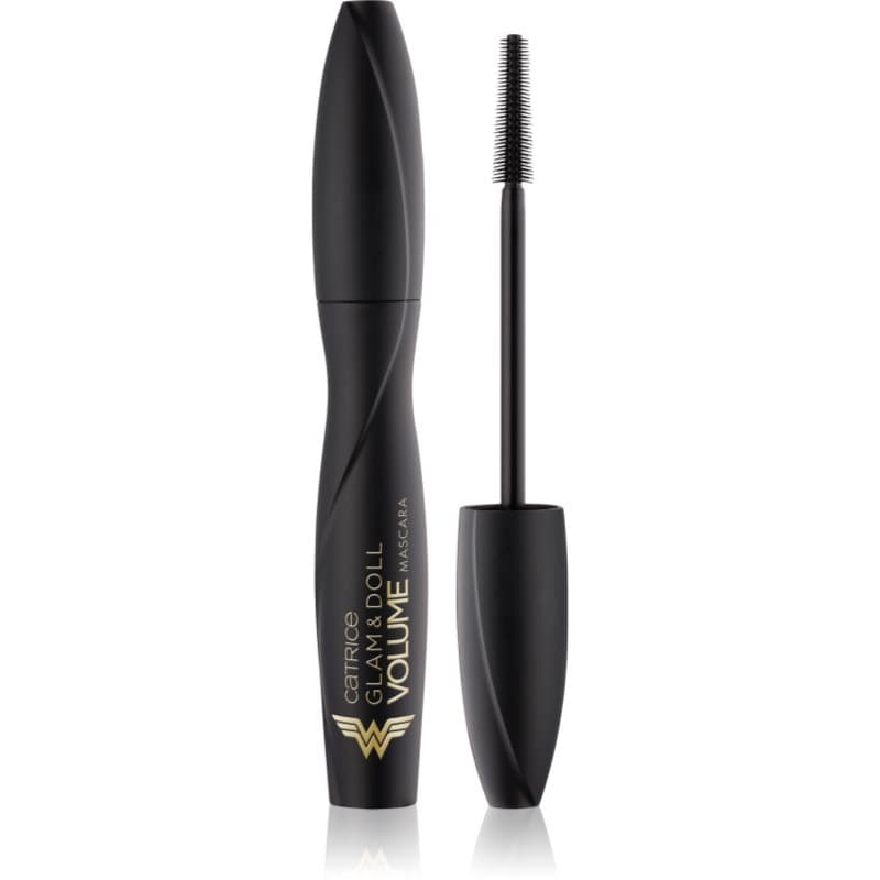 Wonder Woman Glam & Doll Volume Mascara pogrubiający i wydłużający tusz do rzęs odcień 010