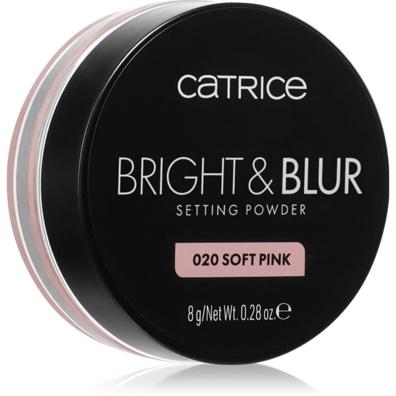 Bright & Blur rozświetlający puder sypki odcień 020 Soft Pink