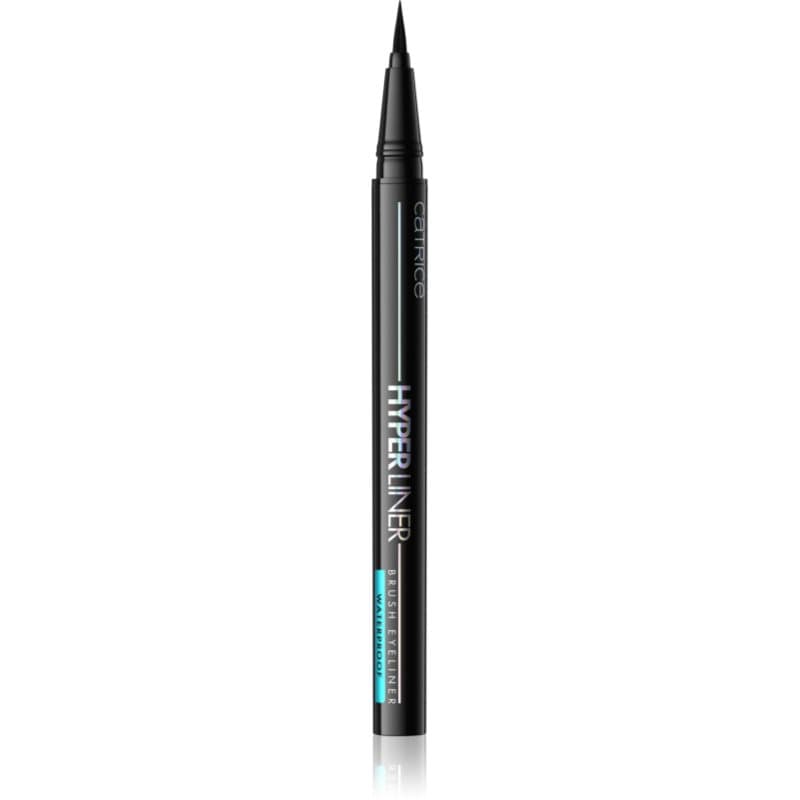 Hyper Liner Brush Eyeliner trwały, wodoodporny eyeliner odcień 010 Ever Black