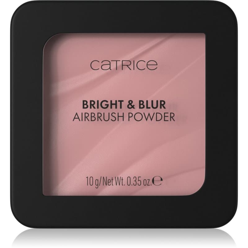 Bright & Blur Airbrush Powder puder utrwalający z efektem rozświetlającym odcień 010 Pink Luminance