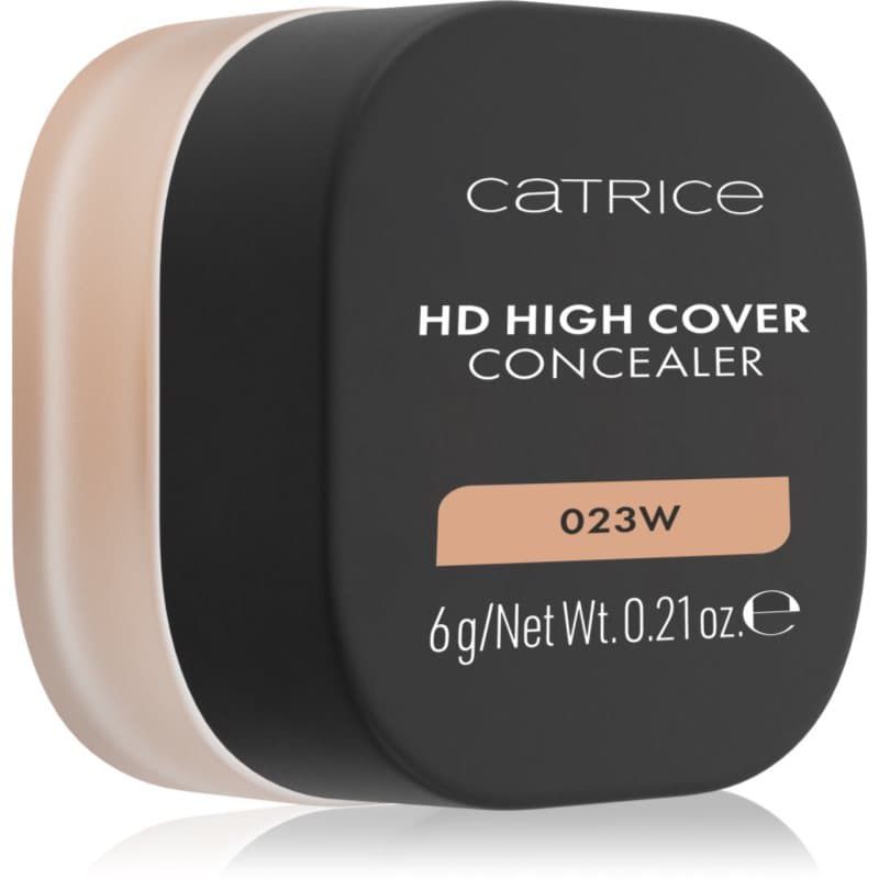 HD High Cover kremowy korektor kryjący z matowym wykończeniem odcień 023W