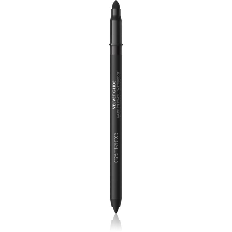 Velvet Glide wodoodporna kredka do oczu z matowym wykończeniem odcień 010 Black Stone