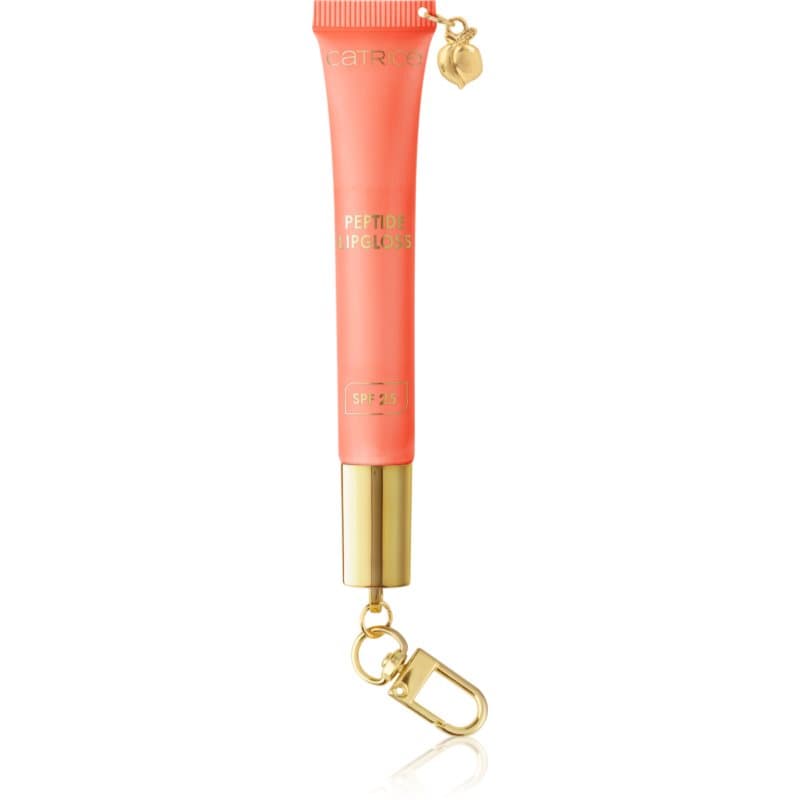 The Summer Edit Peptide Lipgloss błyszczyk do ust z peptydami SPF 25 C03 Peach Iced Tea