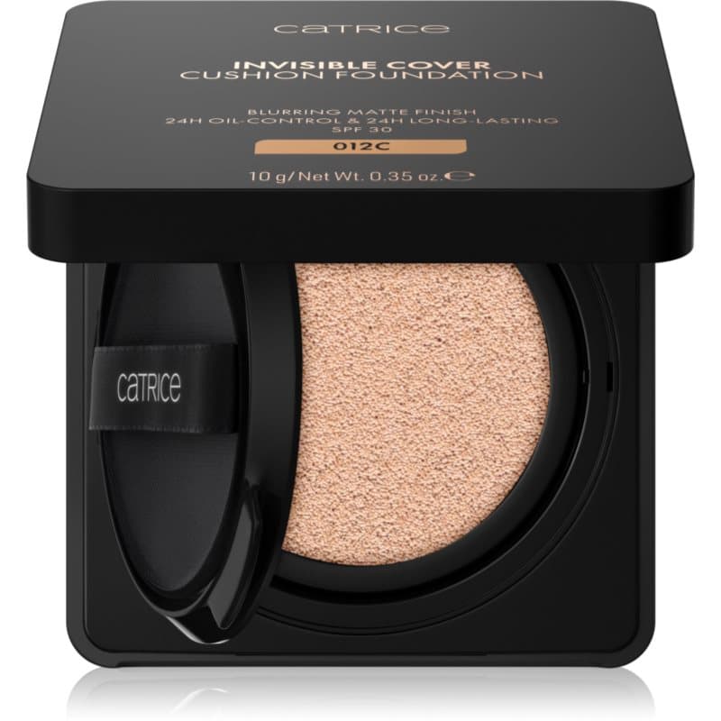 Invisible Cover Cushion Foundation matujący makijaż w gąbeczce SPF 30 odcień 012C