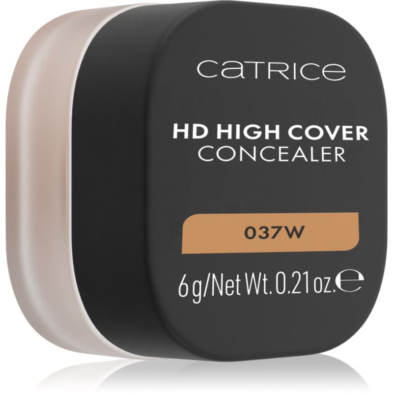 HD High Cover kremowy korektor kryjący z matowym wykończeniem odcień 037W