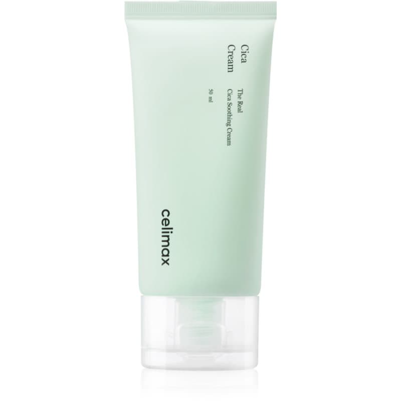 The Real Cica Soothing Cream lekki krem łagodzący z żelową konsystencją