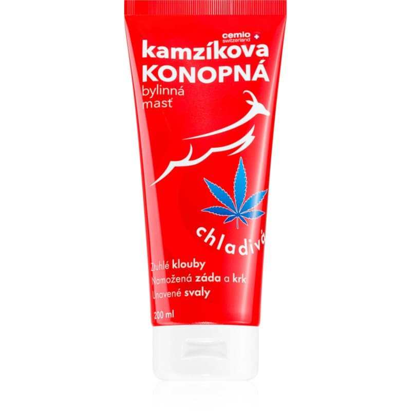 Kamzík hemp ointment maść z efektem chłodzącym