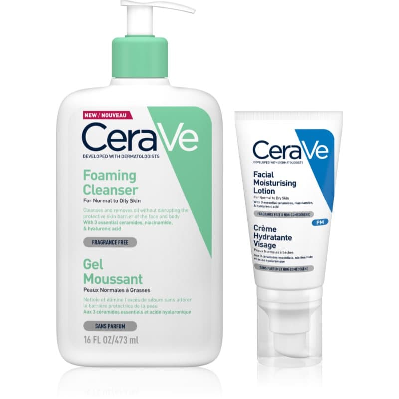 Cleansers Foaming Cleanser zestaw dla skóry normalnej i tłustej