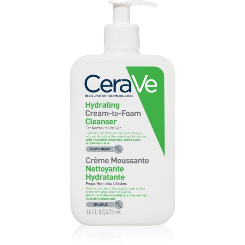 Cleansers Hydrating Cream-to-Foam Cleanser pieniący się krem oczyszczający do skóry normalnej i suchej