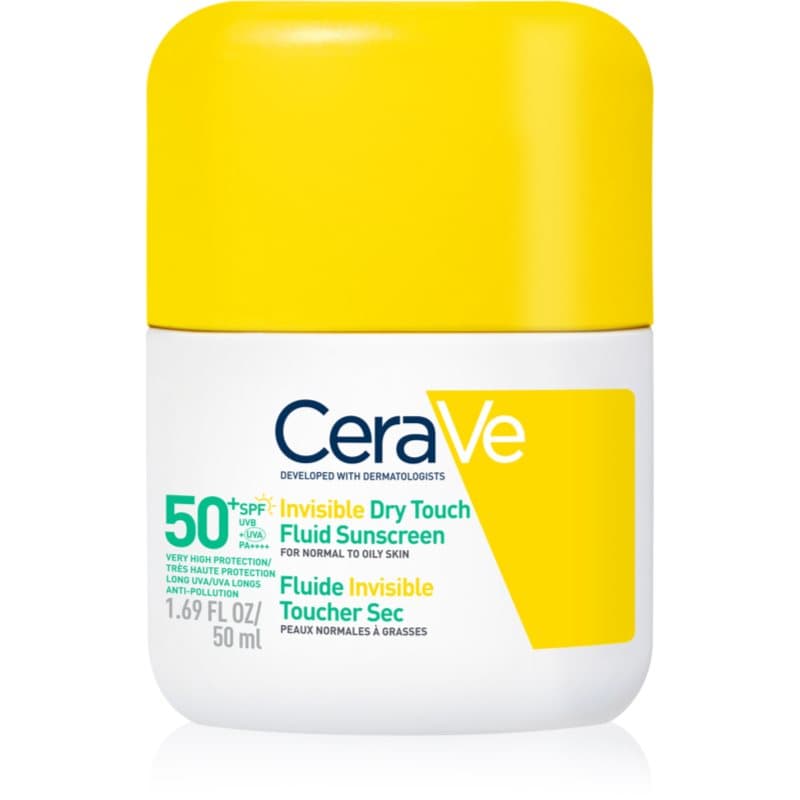 Invisible Dry Touch Fluid SPF 50+ fluid ochronny z efektem matującym SPF 50+