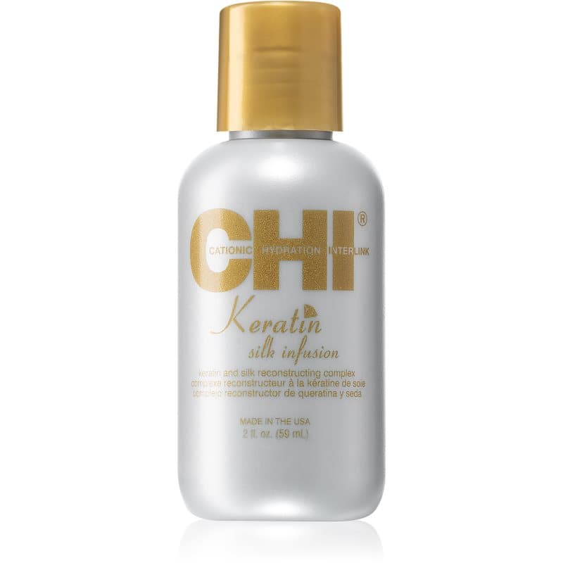 Chi Keratin Silk Infusion odżywka z jedwabiem i keratyną