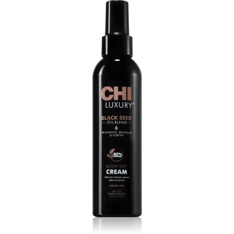 Luxury Black Seed Oil Blow Dry Cream krem odżywczy i termoochronny do wygładzania włosów
