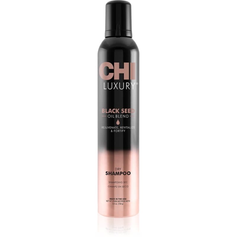 Luxury Black Seed Oil Dry Shampoo matowy, suchy szampon do zwiększenia objętości