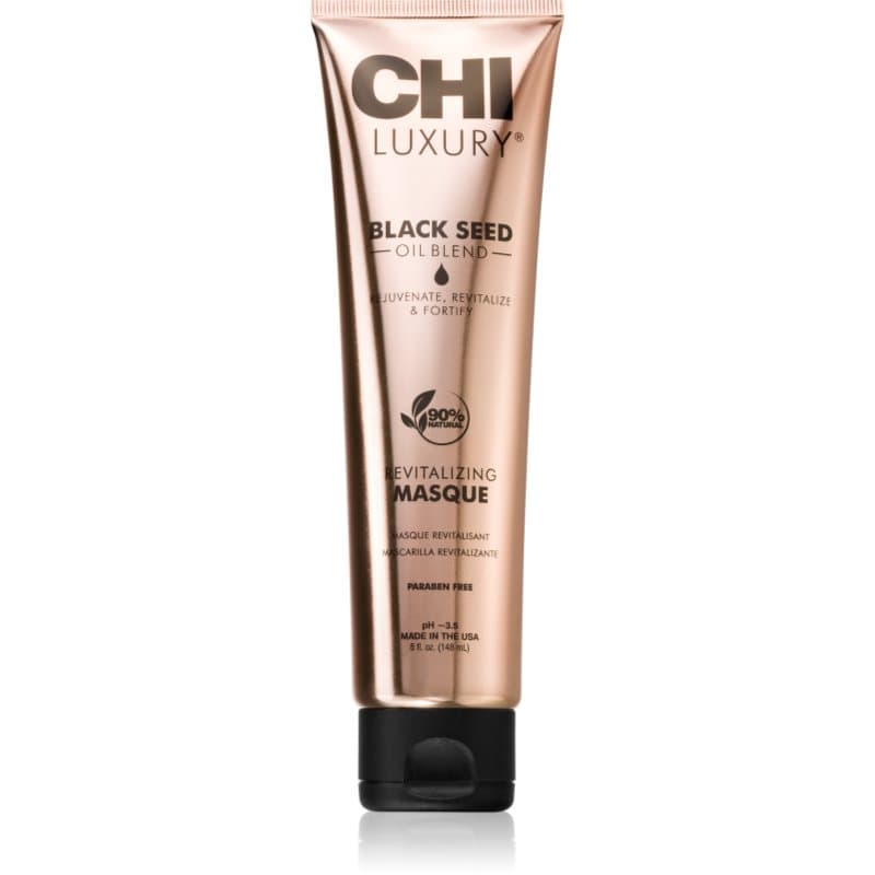 Luxury Black Seed Oil Revitalizing Masque intensywnie pielęgnująca maseczka do włosów suchych i zniszczonych