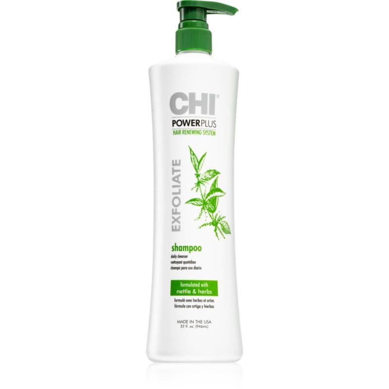 Power Plus Exfoliate Shampoo szampon złuszczający do regeneracji skóry głowy