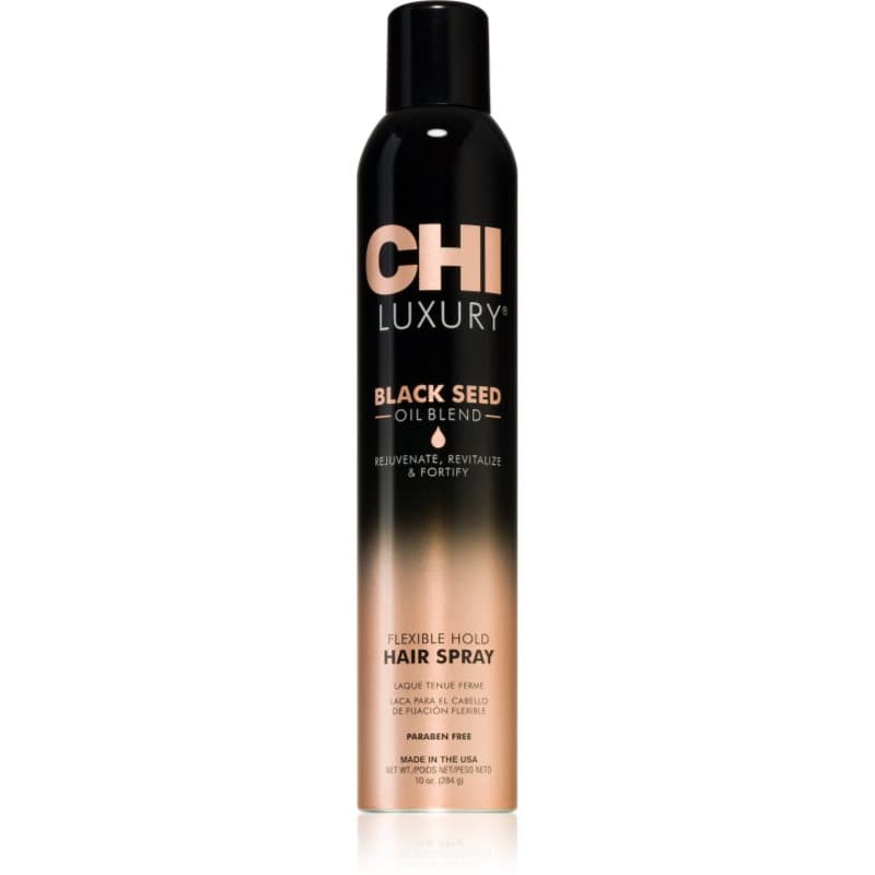 Luxury Black Seed Oil Flexible Hold Hairspray lakier do włosów elastycznie utrwalające