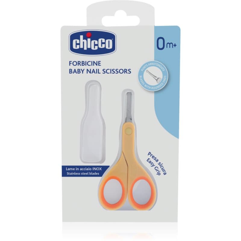 Baby Nail Scissors nożyczki dziecięce z okrągłą końcówką 0 m+