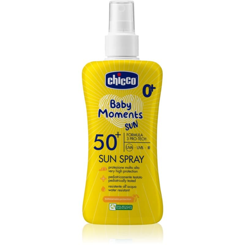 Baby Moments Sun spray do opalania dla dzieci SPF 50+ 0 m+