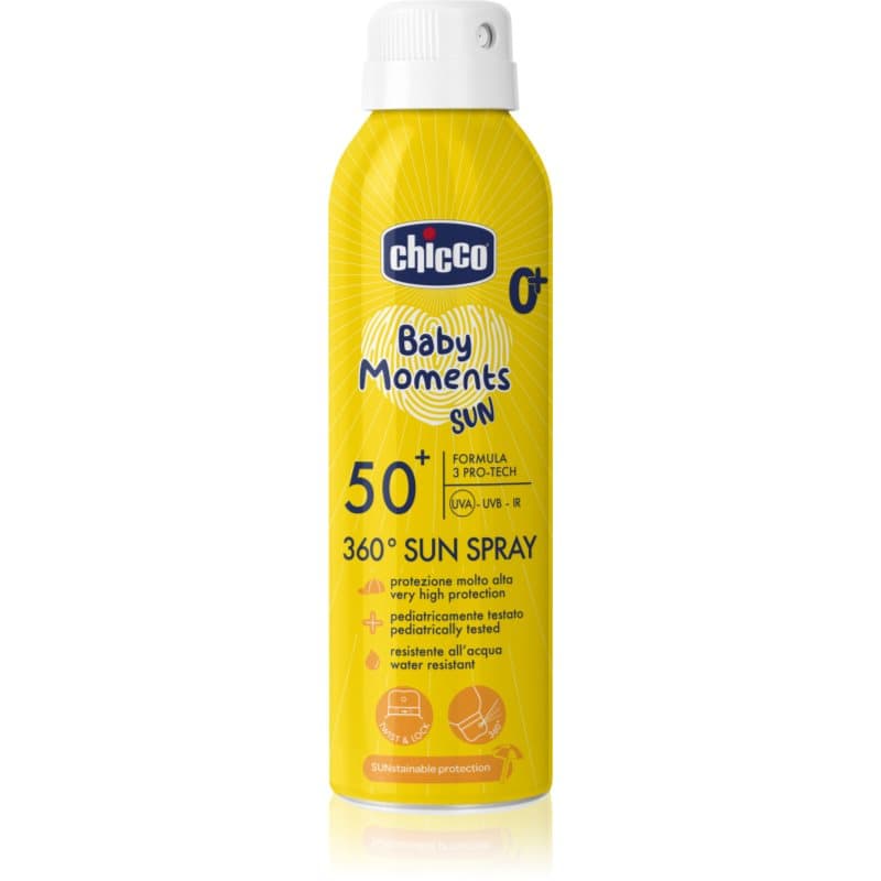 Baby Moments Sun ochronny spray dla dzieci 0 m+