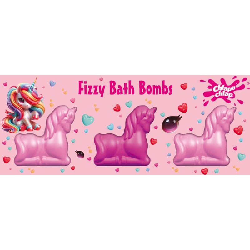 Unicorn musujące kule do kąpieli dla dzieci