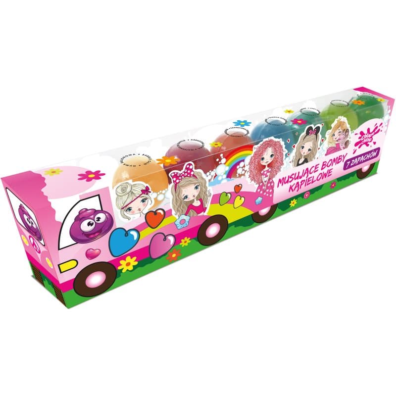 Party Truck musujące kule do kąpieli dla dzieci