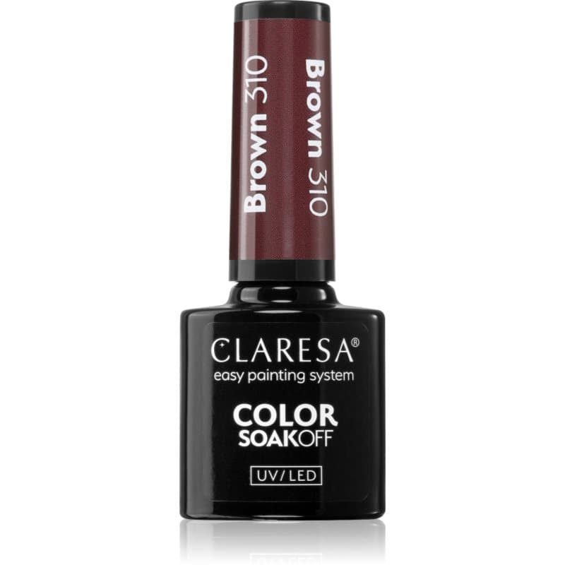 SoakOff UV/LED Color Brown lakier hybrydowy do paznokci odcień 310