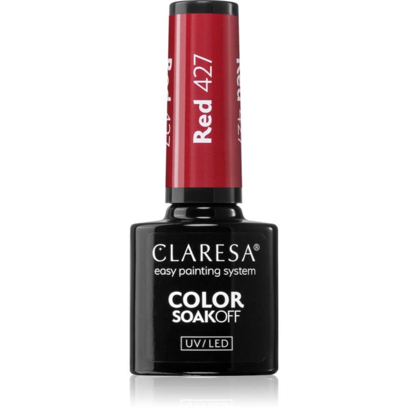 SoakOff UV/LED Color Fun Fair lakier hybrydowy do paznokci odcień Red 427